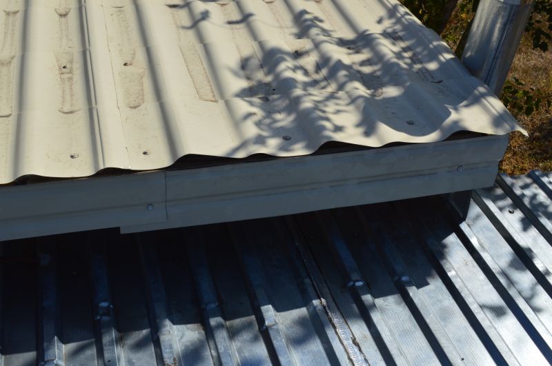 New Roof Flashing Installation